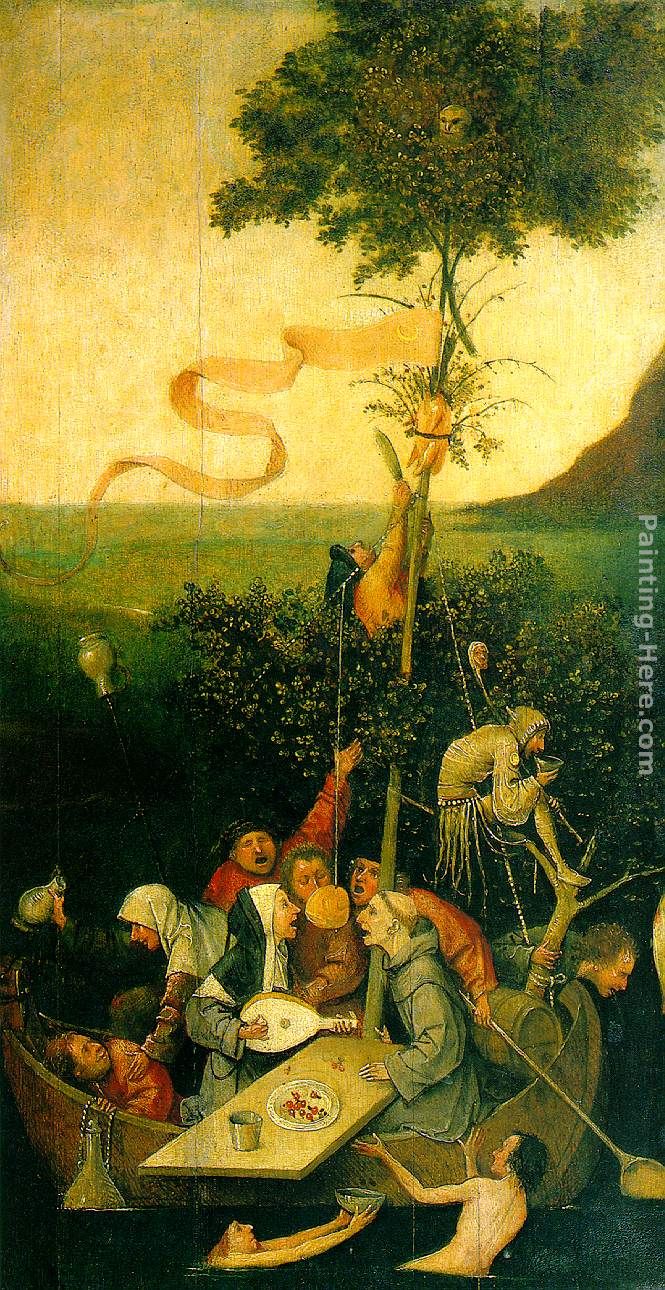 The Ship of Fools painting - Hieronymus Bosch The Ship of Fools art painting